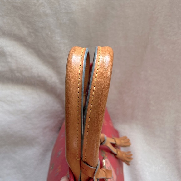 Dooney & Bourke Y2K vintage pink rainbow tassel bag πππ - Picture 7 of 12